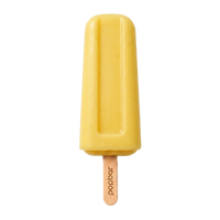 Peach pop from Popbar, a suggested pairing