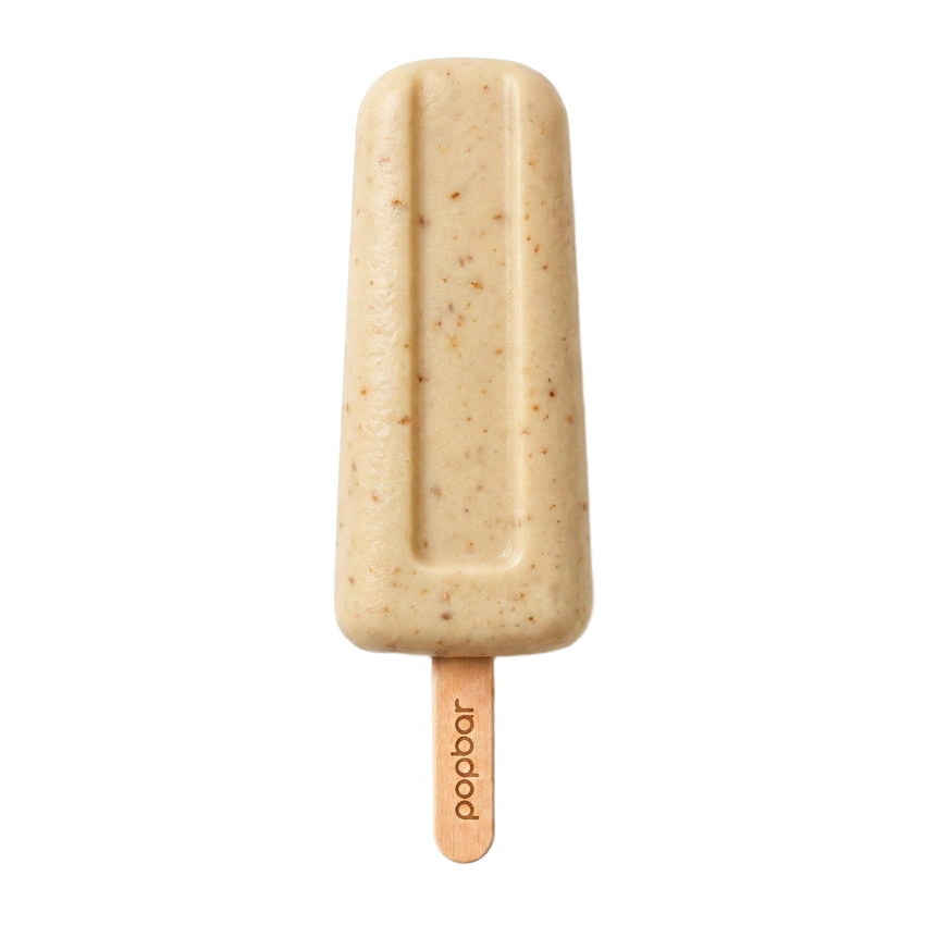 Almond gelato pop on a stick from Popbar, hand-crafted in New York City