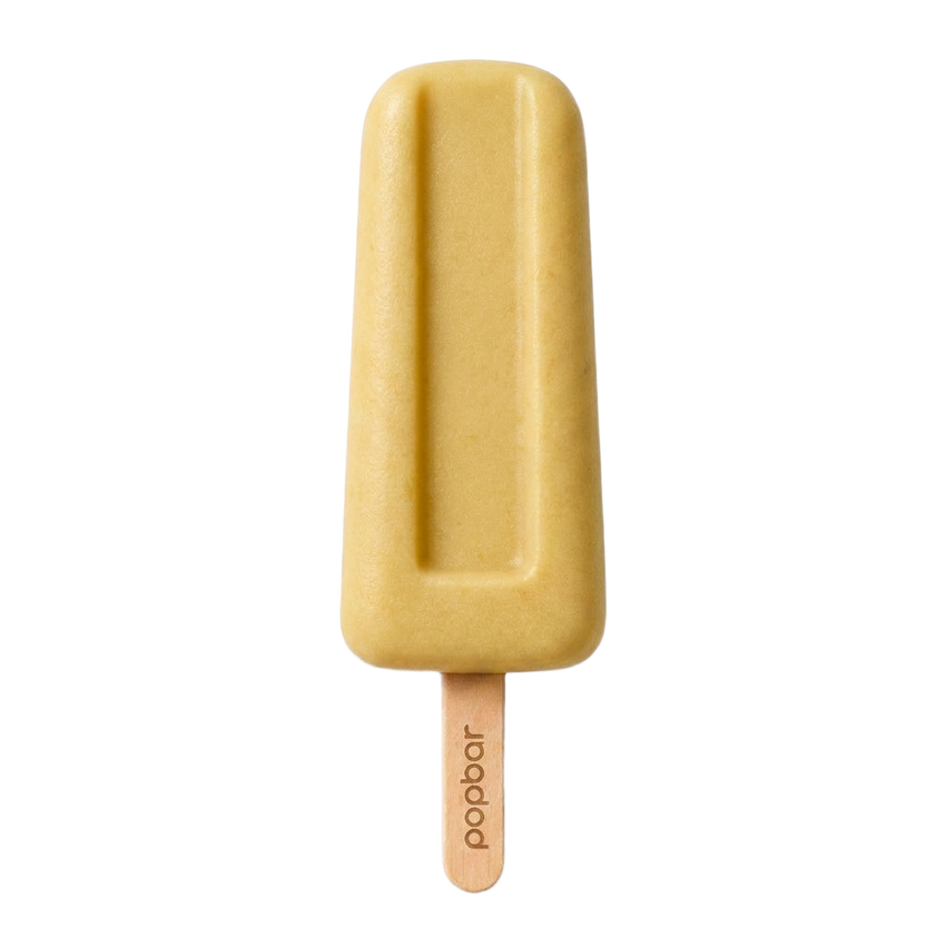 Banana gelato pop on a stick from Popbar, hand-crafted in New York City
