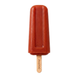 Blood Orange sorbetto pop on a stick from Popbar, hand-crafted in New York City