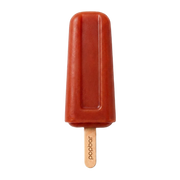 Blood Orange sorbetto pop on a stick from Popbar, hand-crafted in New York City