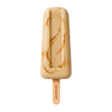 Butterscotch Swirl gelato pop on a stick from Popbar, hand-crafted in New York City