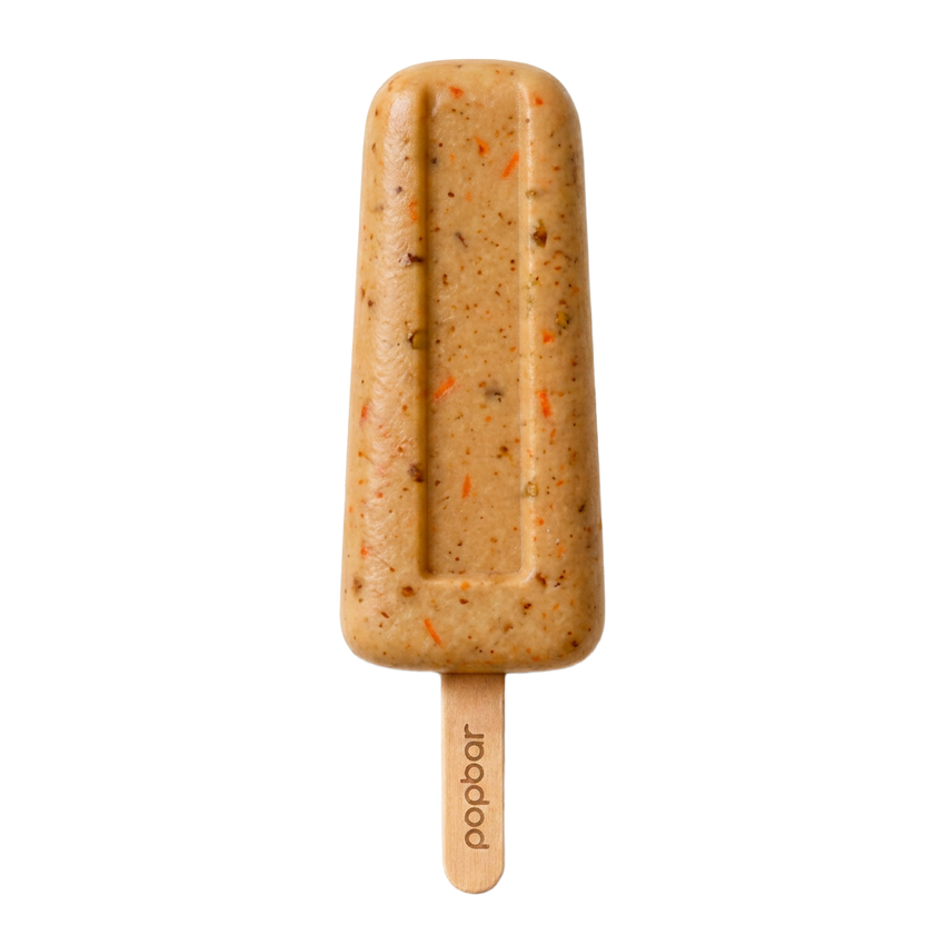 Carrot Cake gelato pop on a stick from Popbar, hand-crafted in New York City