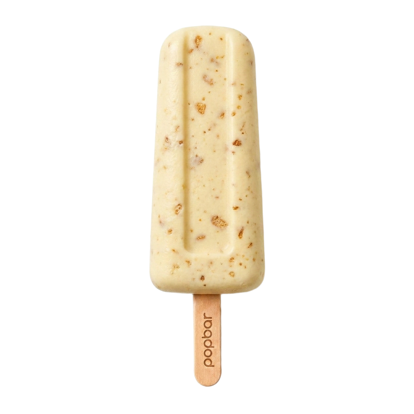 Cereal + Milk gelato pop on a stick from Popbar, hand-crafted in New York City