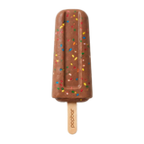 Chocolate Birthday Cake gelato pop on a stick from Popbar, hand-crafted in New York City