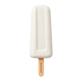 Coconut sorbetto pop on a stick from Popbar, hand-crafted in New York City