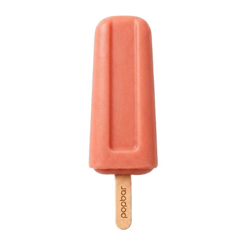 Guava sorbetto pop on a stick from Popbar, hand-crafted in New York City