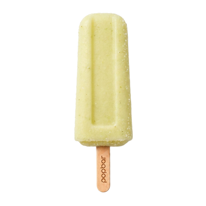Lemon Lime (Margarita) sorbetto pop on a stick from Popbar, hand-crafted in New York City
