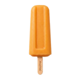 Mandarin sorbetto pop on a stick from Popbar, hand-crafted in New York City