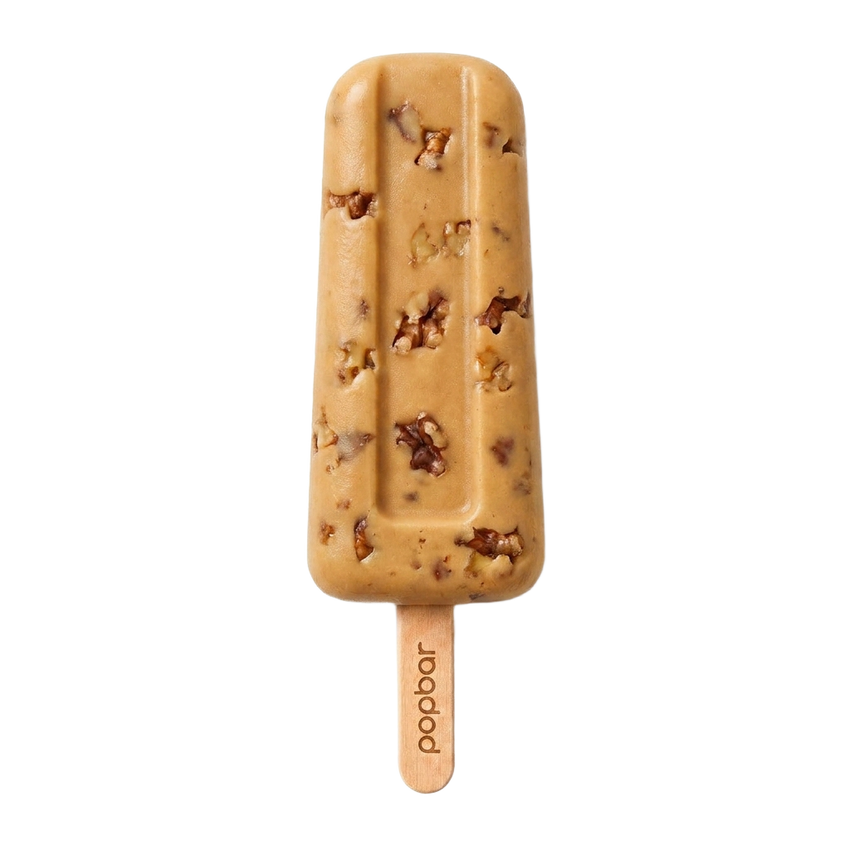 Maple Walnut gelato pop on a stick from Popbar, hand-crafted in New York City