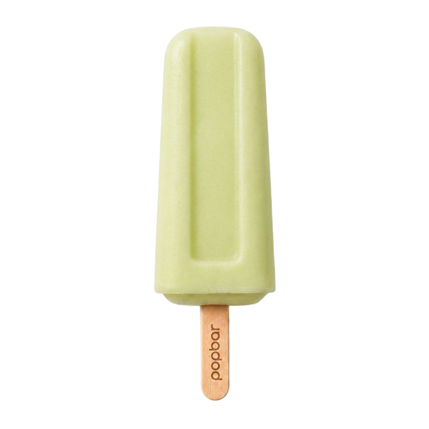 Melon sorbetto pop on a stick from Popbar, hand-crafted in New York City