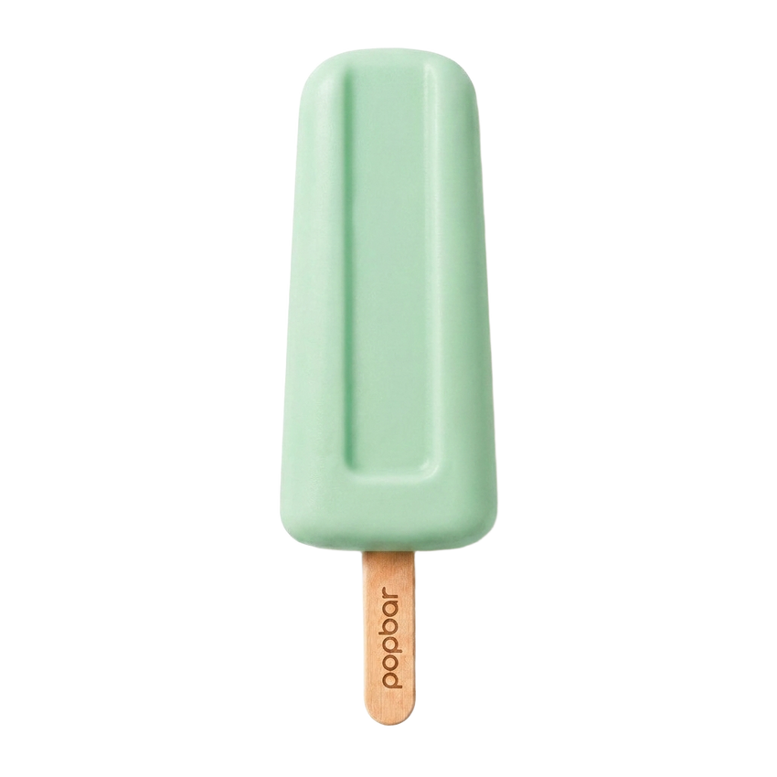 Mint gelato pop on a stick from Popbar, hand-crafted in New York City