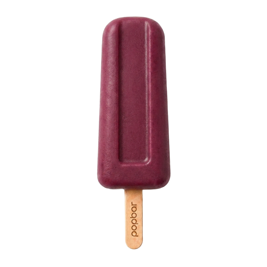 Mixed Berry sorbetto pop on a stick from Popbar, hand-crafted in New York City