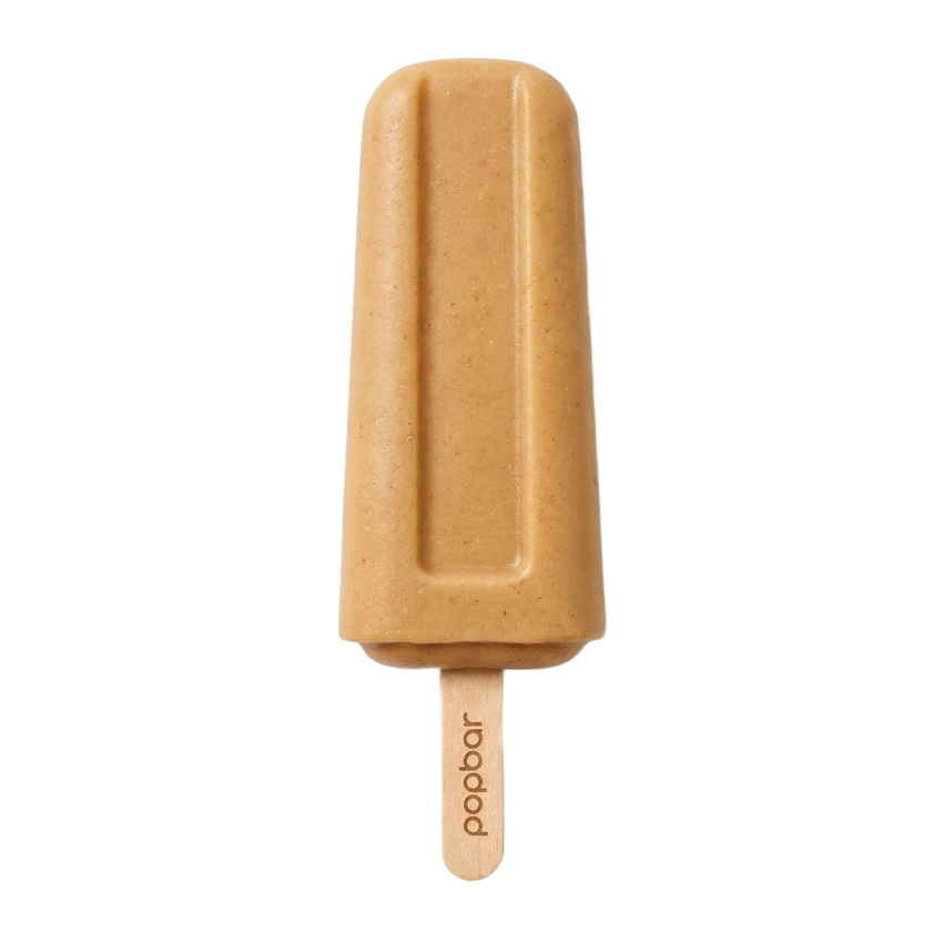 Peanut Butter (Vegan) sorbetto pop on a stick from Popbar, hand-crafted in New York City