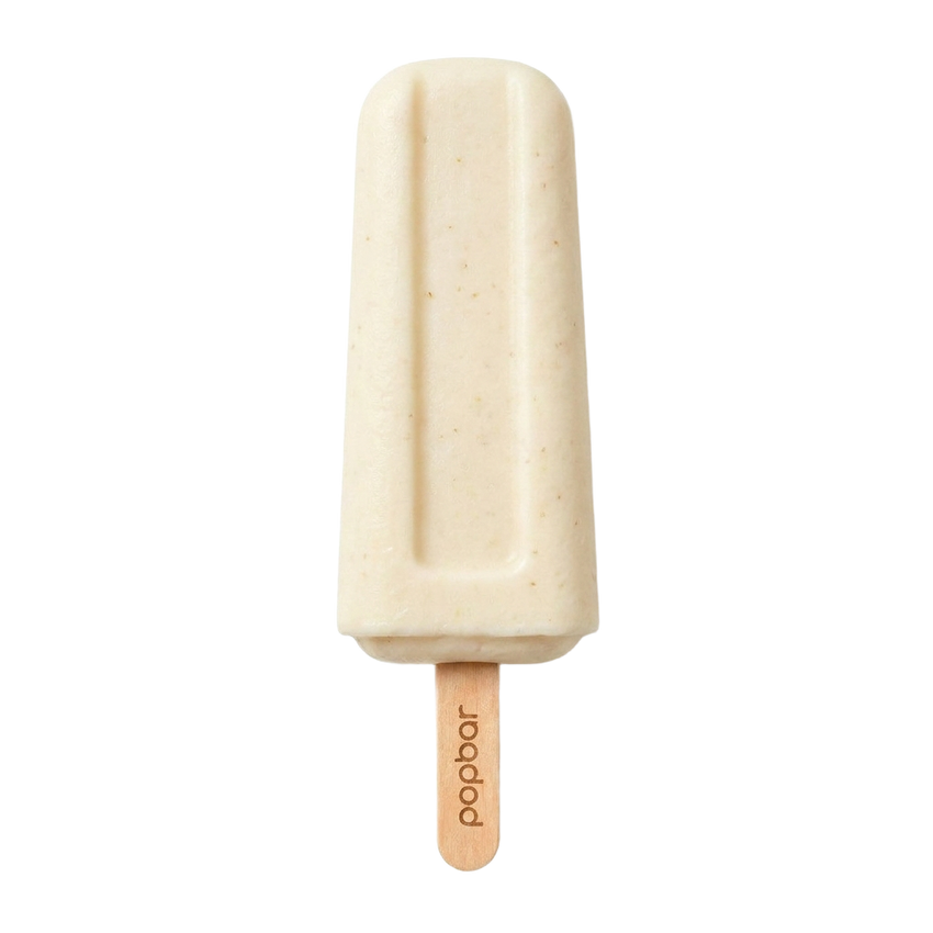 Pina Colada gelato pop on a stick from Popbar, hand-crafted in New York City