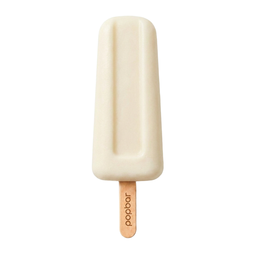 Soursop sorbetto pop on a stick from Popbar, hand-crafted in New York City