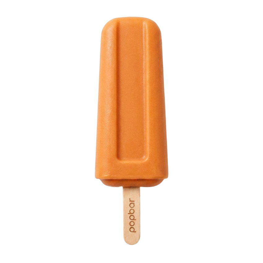 Thai Tea gelato pop on a stick from Popbar, hand-crafted in New York City